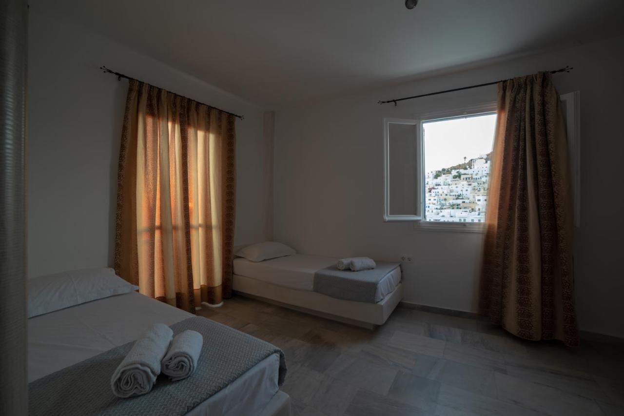 Aphrodite Hotel & Apartments Chora Exterior foto