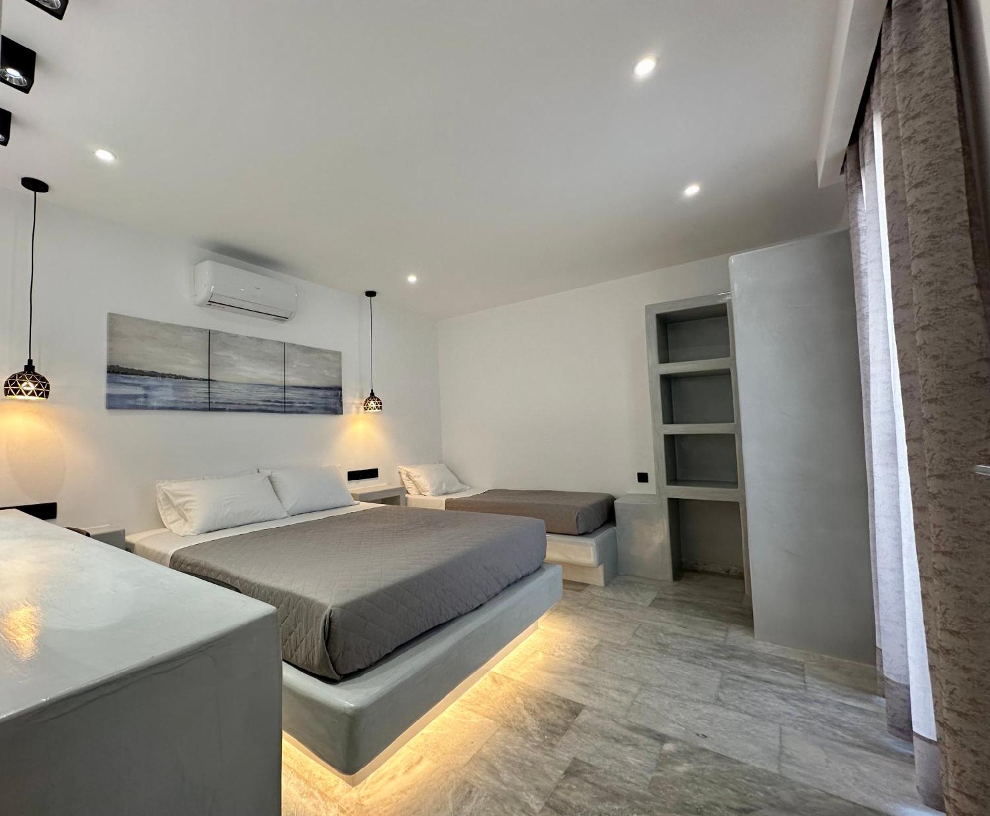 Aphrodite Hotel & Apartments Chora Exterior foto
