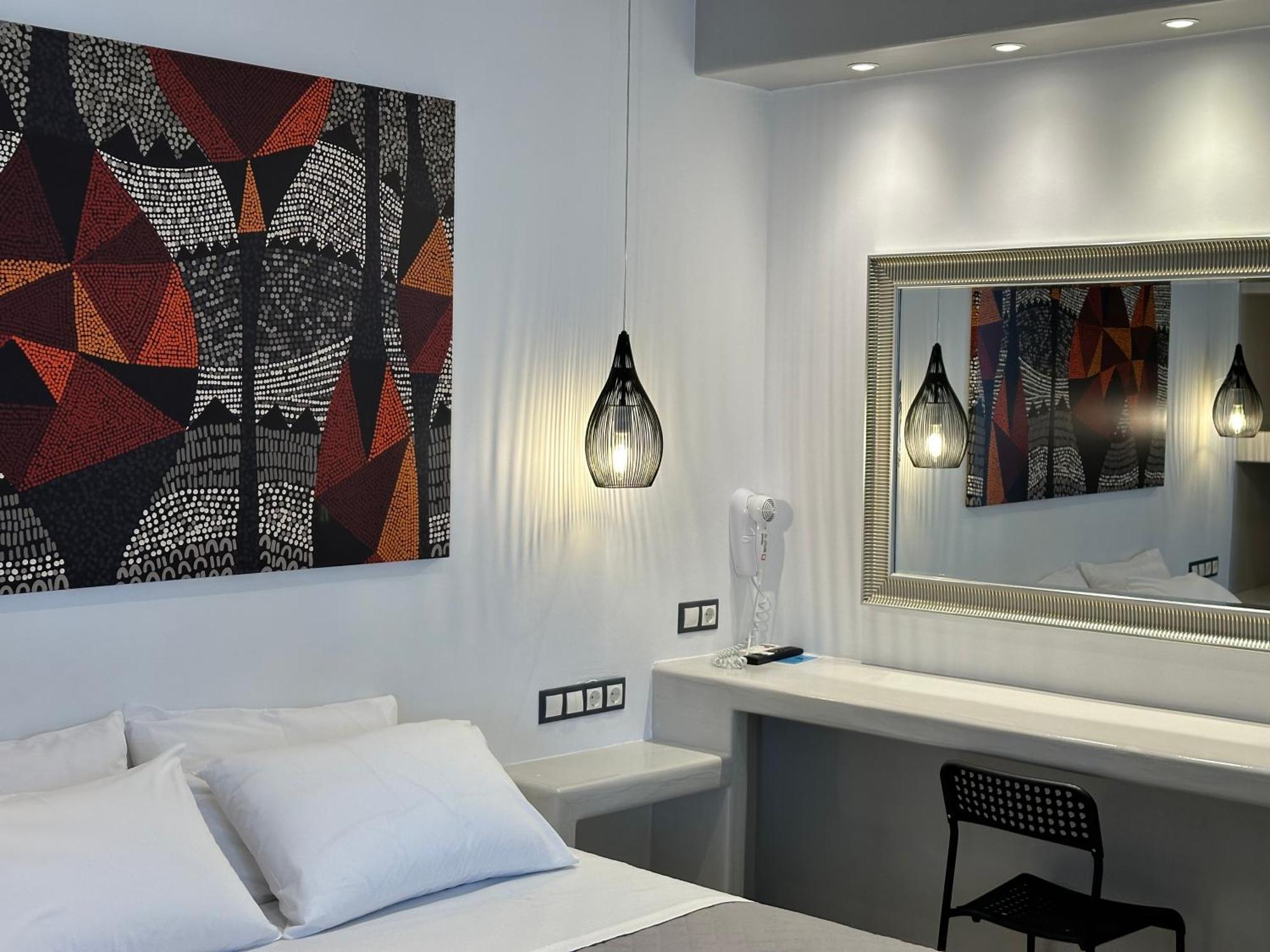 Aphrodite Hotel & Apartments Chora Exterior foto