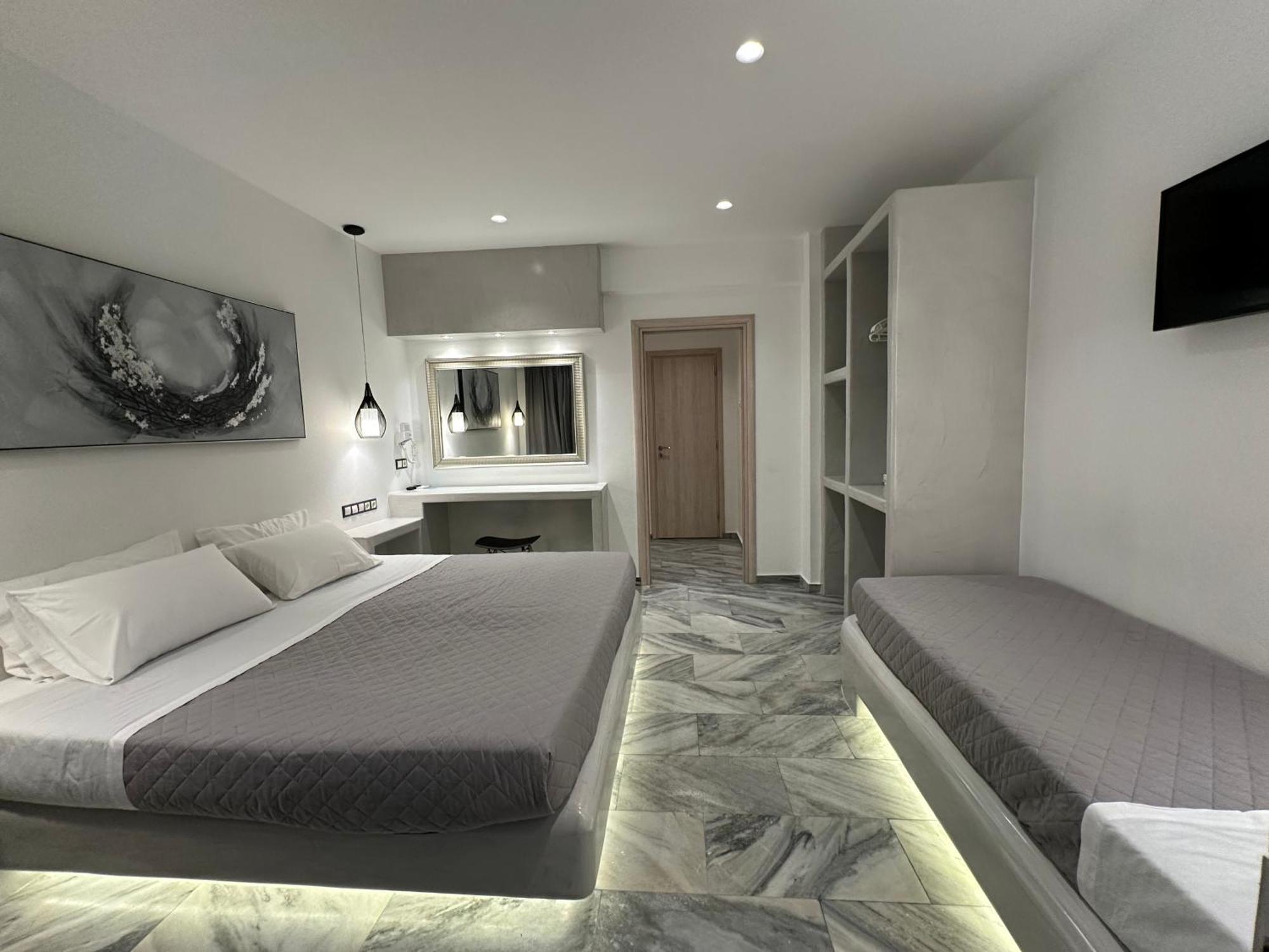 Aphrodite Hotel & Apartments Chora Exterior foto