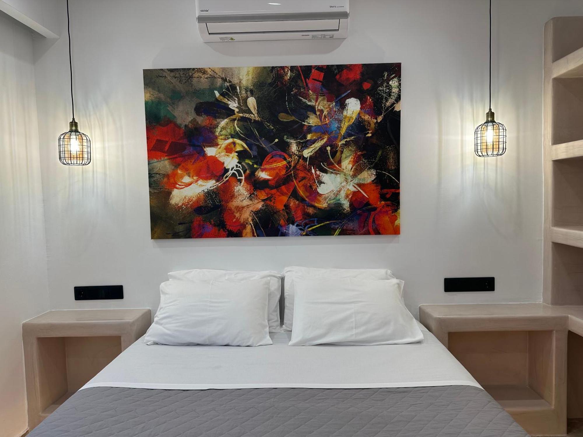 Aphrodite Hotel & Apartments Chora Exterior foto